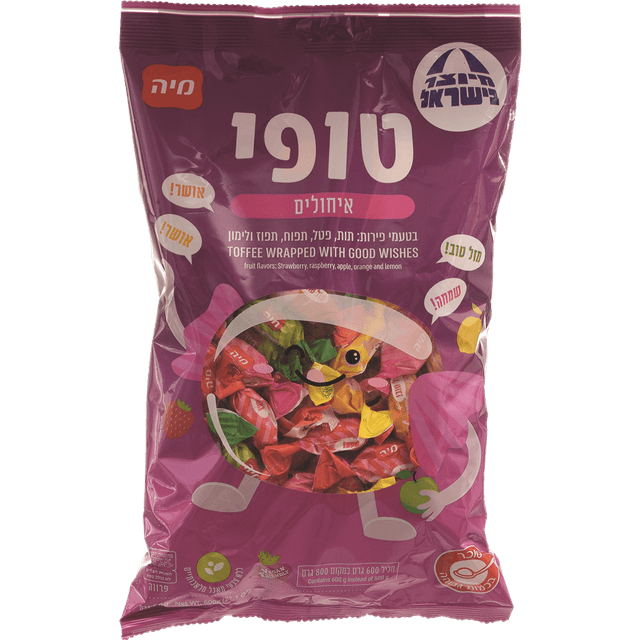 סוכריות טופי בטעם פי