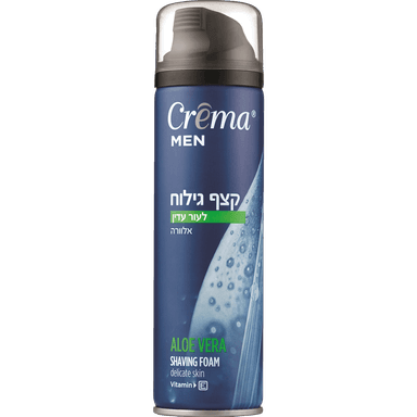 קרמה מן - קצף גילוח ירוק 200 מ"ל