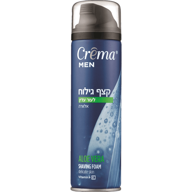 קרמה מן - קצף גילוח ירוק 200 מ"ל