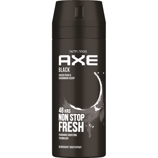 אקס - דאודורנט ספריי לגבר בלק 150 מ"ל