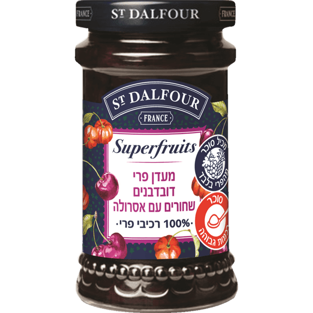 מעדן פרי דובדבן ואסרולה 170 גרם