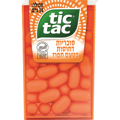 טיק טק תפוז 16גר