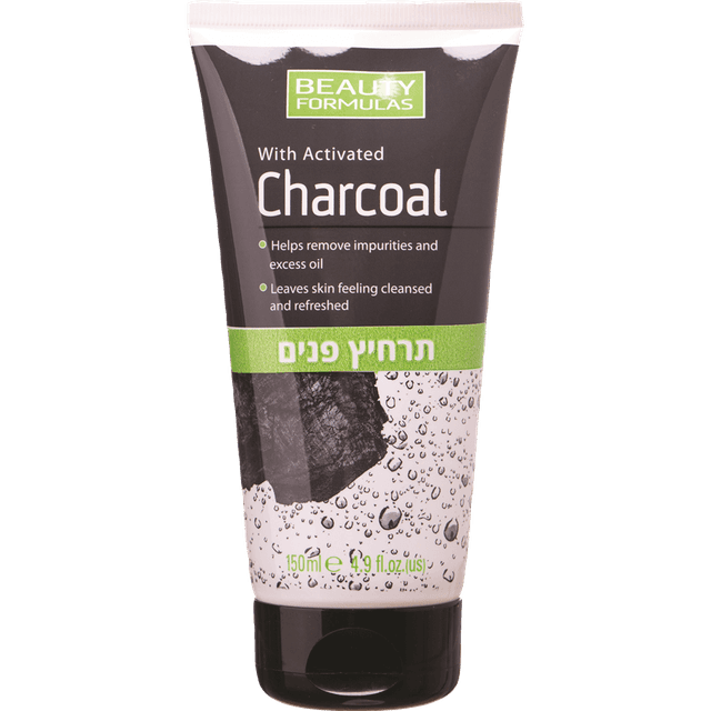 BEAUTY FORMULASתרחיץ דטוקס לפנים בתוספת פחם פעיל 150מ"ל