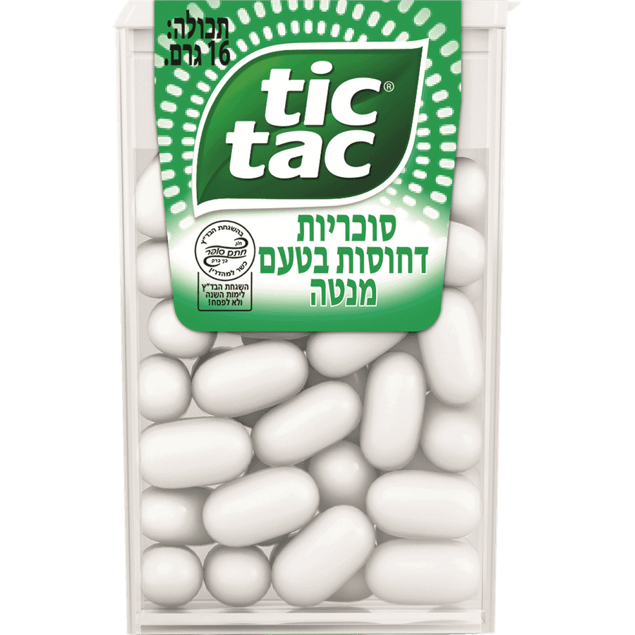 טיק טק מנטה 16גר