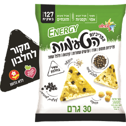 פריכיות משולשות- פלפל שחור