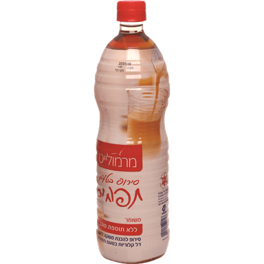 סירופ בטעם תפוחים ללא תוספת סוכר