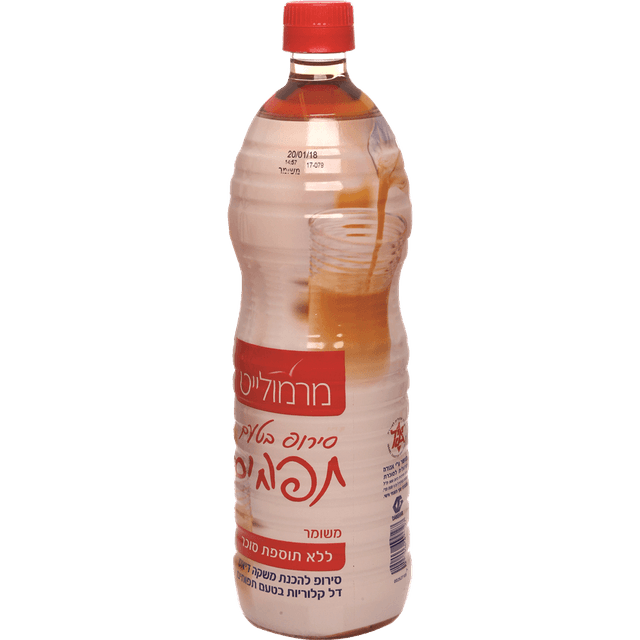 סירופ בטעם תפוחים ללא תוספת סוכר