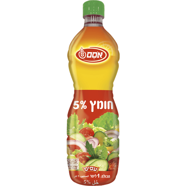 חומץ טבעי 1 ל עסיס