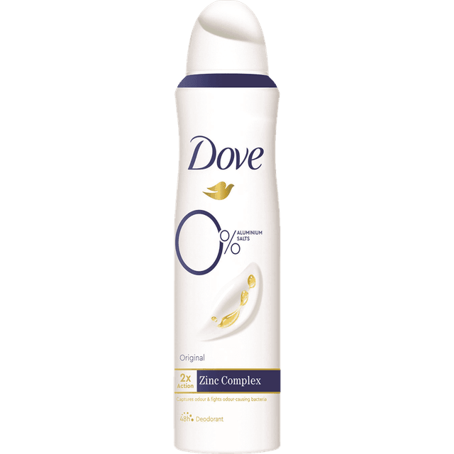 דאב - דאודורנט ספריי לאישה 0% אלומיניום אורגינל 150 מ"ל