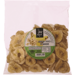 בננה ציפס 200 גרם ששון הקולה