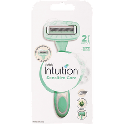 שיק - אינטואיישן סנסיטיב סכיני גילוח חד פעמי לאישה 2 יח'