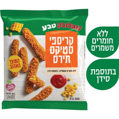 קריספי סטיקס תירס 500 ג' זוגלובק