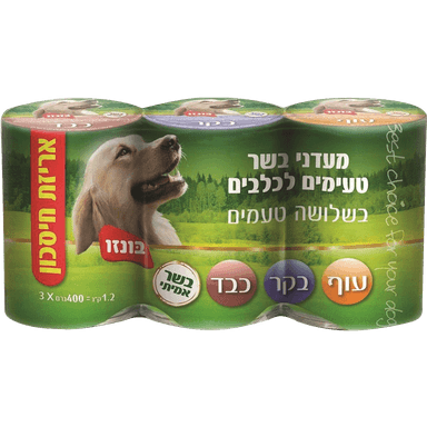 בונזו מולטיפק 3*400 גר