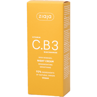 ז'איה - Vitamin C.B3 קרם לילה מבהיר ויטמינים 50 מ"ל