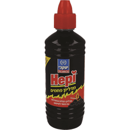 מדליק פחמים נוזלי 500 מ"ל הפי