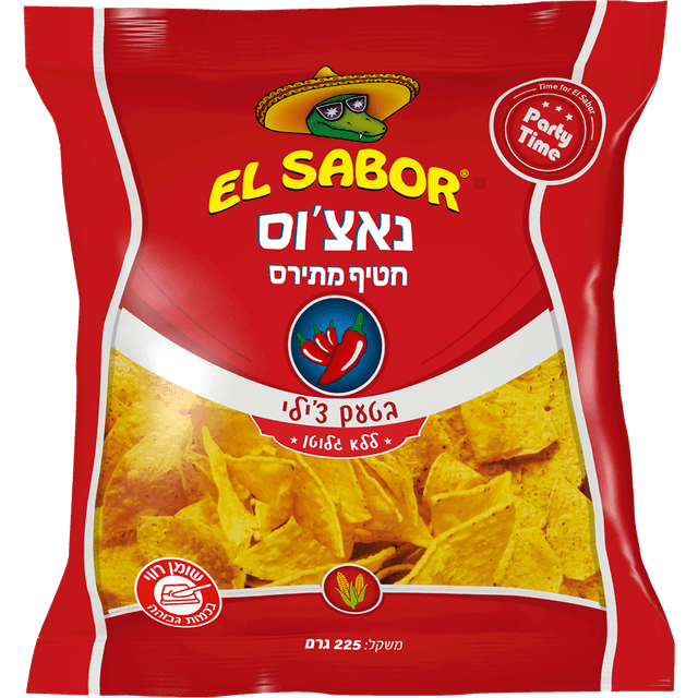 נאצ`וס בטעם צ`ילי 225 גר