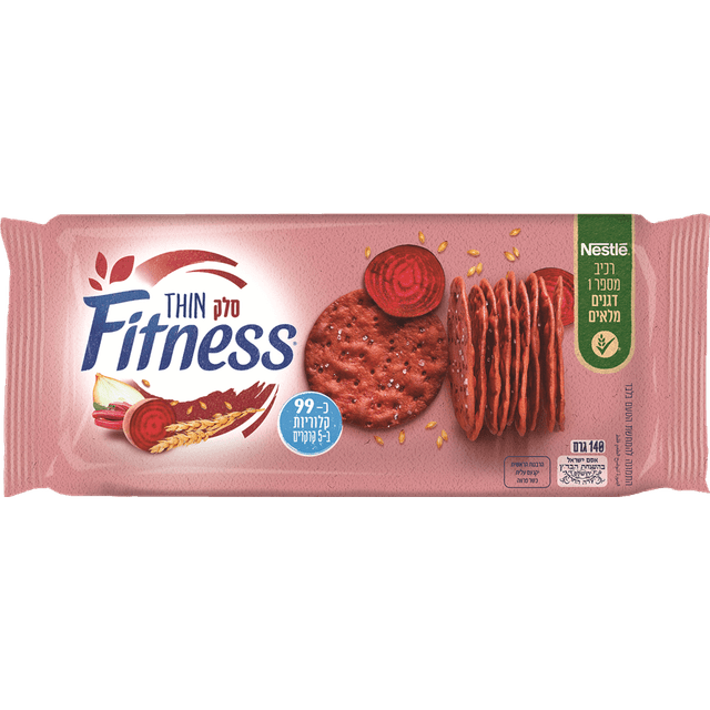 פיטנס - קרקר דק סלק 140 גרם