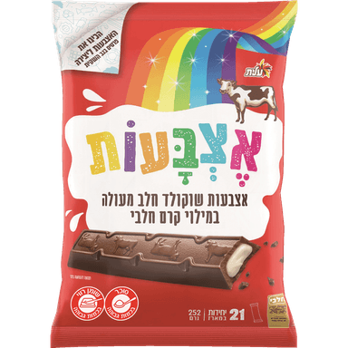 עלית - שקית אצבעות שוקולד 252 גרם