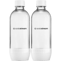 סודה סטרים - פט בקבוקי פלסטיק לבן 1 ליטר זוג