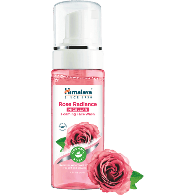 הימלאיה - תרחיץ פנים מיסלרי על בסיס תמצית ורדים משאבה 150 מ"ל