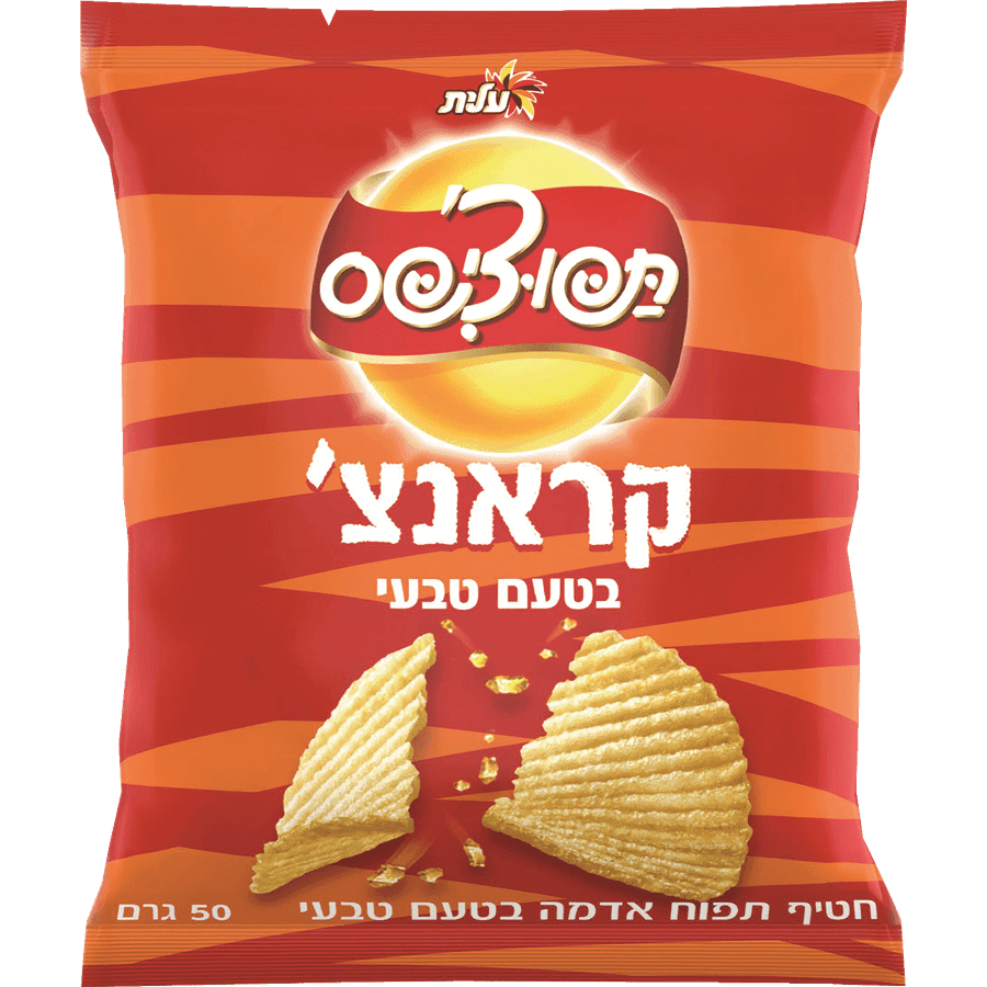 תפוציפס קרנצי 50גר