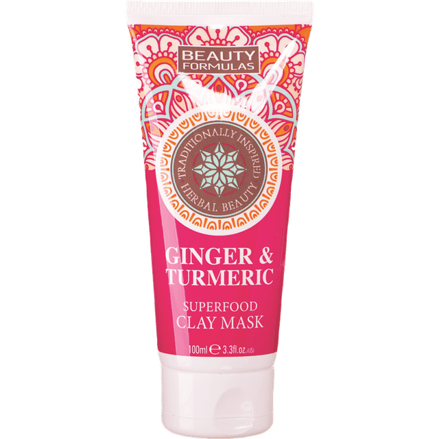 BEAUTY FORMULASמסכת חימר ג'ינג'ר כורכום 100מ"ל