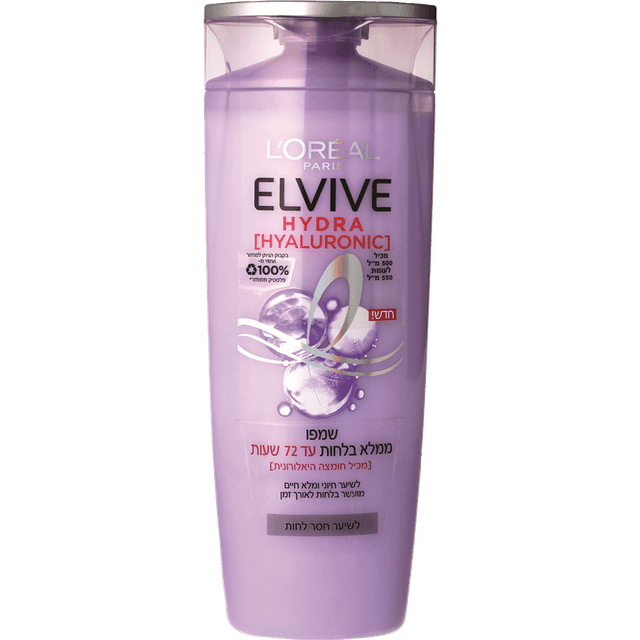 לוריאל - אלביב שמפו עם חומצה היאלורונית 500 מ''ל