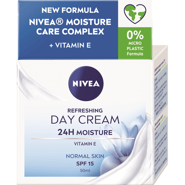 ניוואה - אסנשיאל קרם יום לעור רגיל 50 מ"ל SPF15