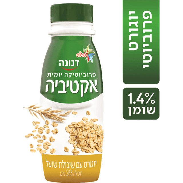 משקה אקטיביה ש. שועל 1.2% 265 גרם
