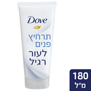 דאב - תרחיץ פנים לעור רגיל 180 מ"ל