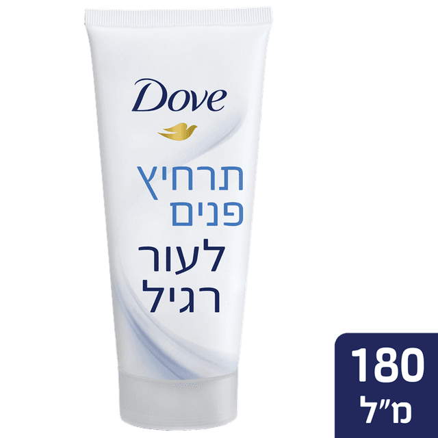 דאב - תרחיץ פנים לעור רגיל 180 מ"ל