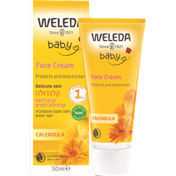 וולדה - בייבי קרם לחות קלנדולה לפנים 50 מ"ל