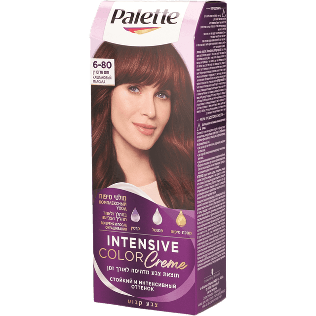 פאלטה - אינטנסיב 6-80 חום אדום יין