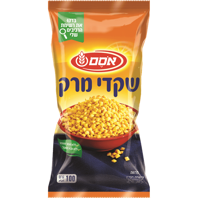 אוסם - שקדי מרק רכיבים טבעיים 100 גרם
