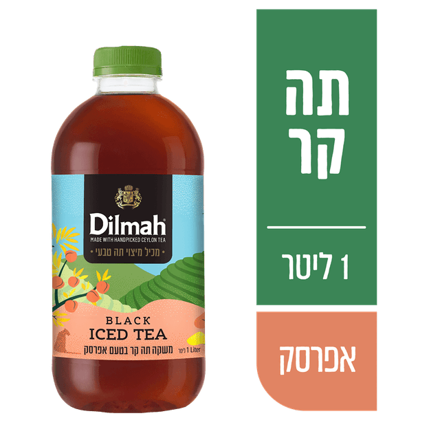 דילמה תה קר אפרסק 1 ליטר