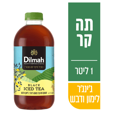 דילמה תה קר גינגר לימון דבש 1 ליטר