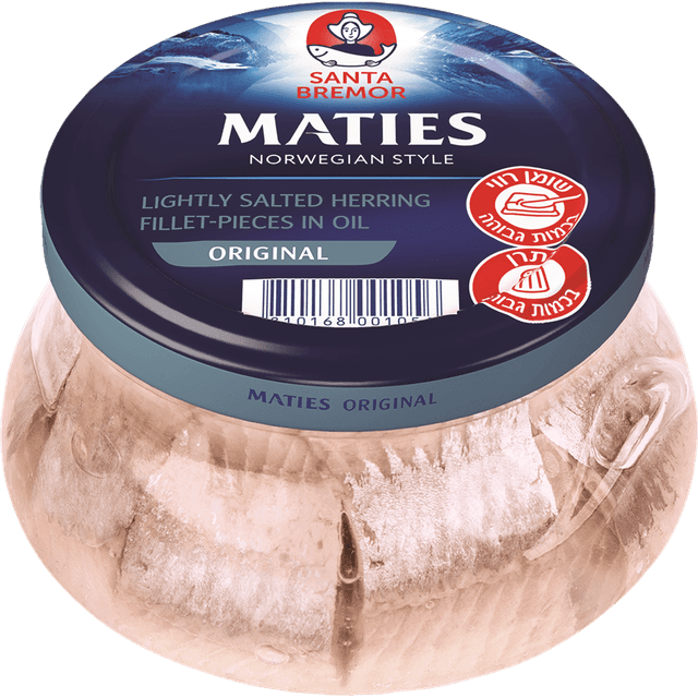 חתיכות פילה הרינג מלוח מצונן 260 גר