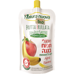 סמוזי תפוח בננה 100 גר נטורה נובה