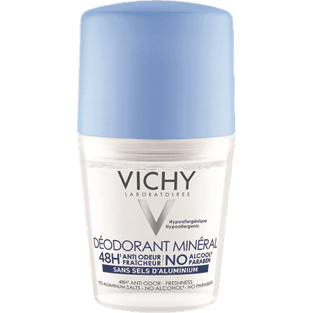 וישי - דאודורנט כחול מינרלי רול און הגנה ל48 שעות 50 מ"ל