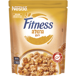 פיטנס - גרנולה שקדים ודבש 300 גרם