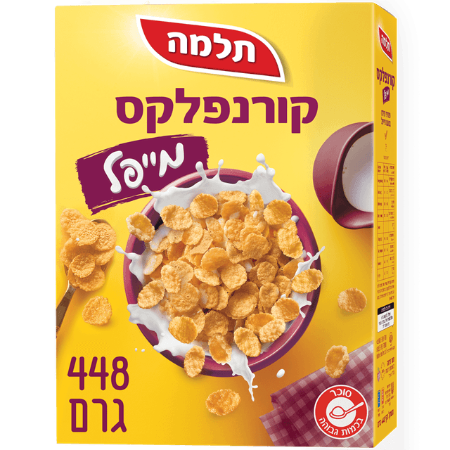 קורנפלקס מייפל 448 גרם