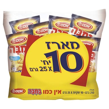 מארז במבה 25 גר*10