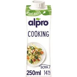 אלפרו סויה לבישול 14% שומן 250 מ"ל