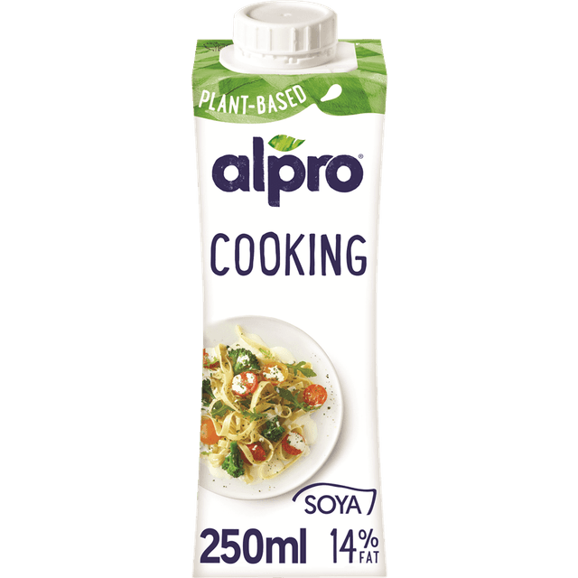 אלפרו סויה לבישול 14% שומן 250 מ"ל