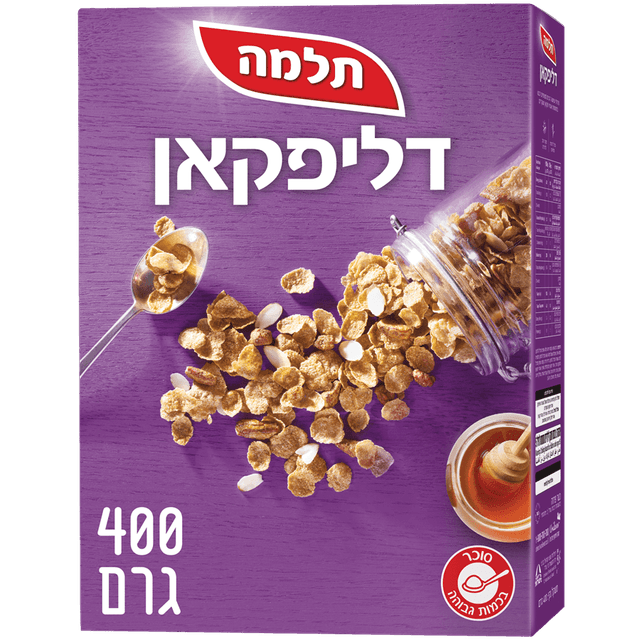 דליפקאן - דגני בוקר 400 גרם