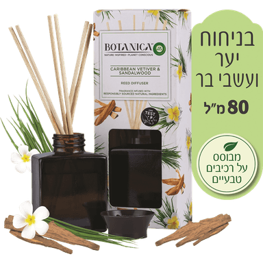 איירוויק - מקלות ריחניים יער ועשבי בר 80 מ"ל