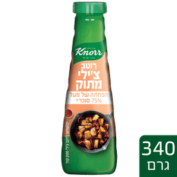 רוטב צ'ילי מתוק מופח