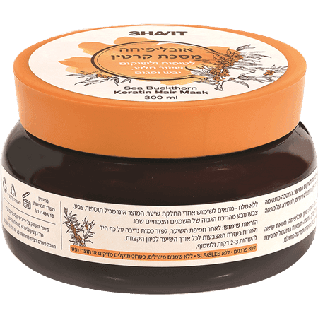 שביט - אובליפיחה מסכת קרטין לשיער 300 מ"ל