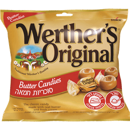 וורטר - סוכריות חמאה בשקית 135 גרם