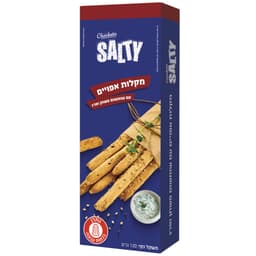 צ'וקטה - גריסיני שומשום פשתן ופרג 120 גרם